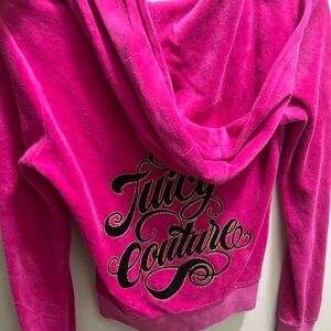 Juicy Couture Pink Velour Hoodie